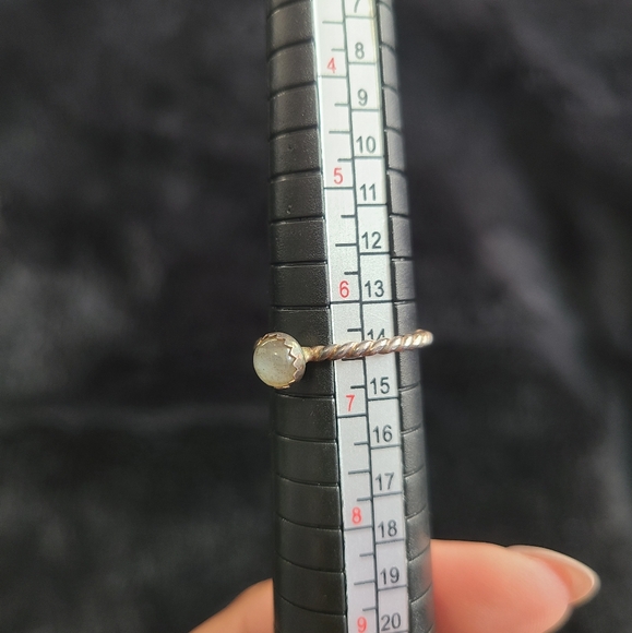 Labradorite silver ring ~handmade~ - Picture 5 of 5